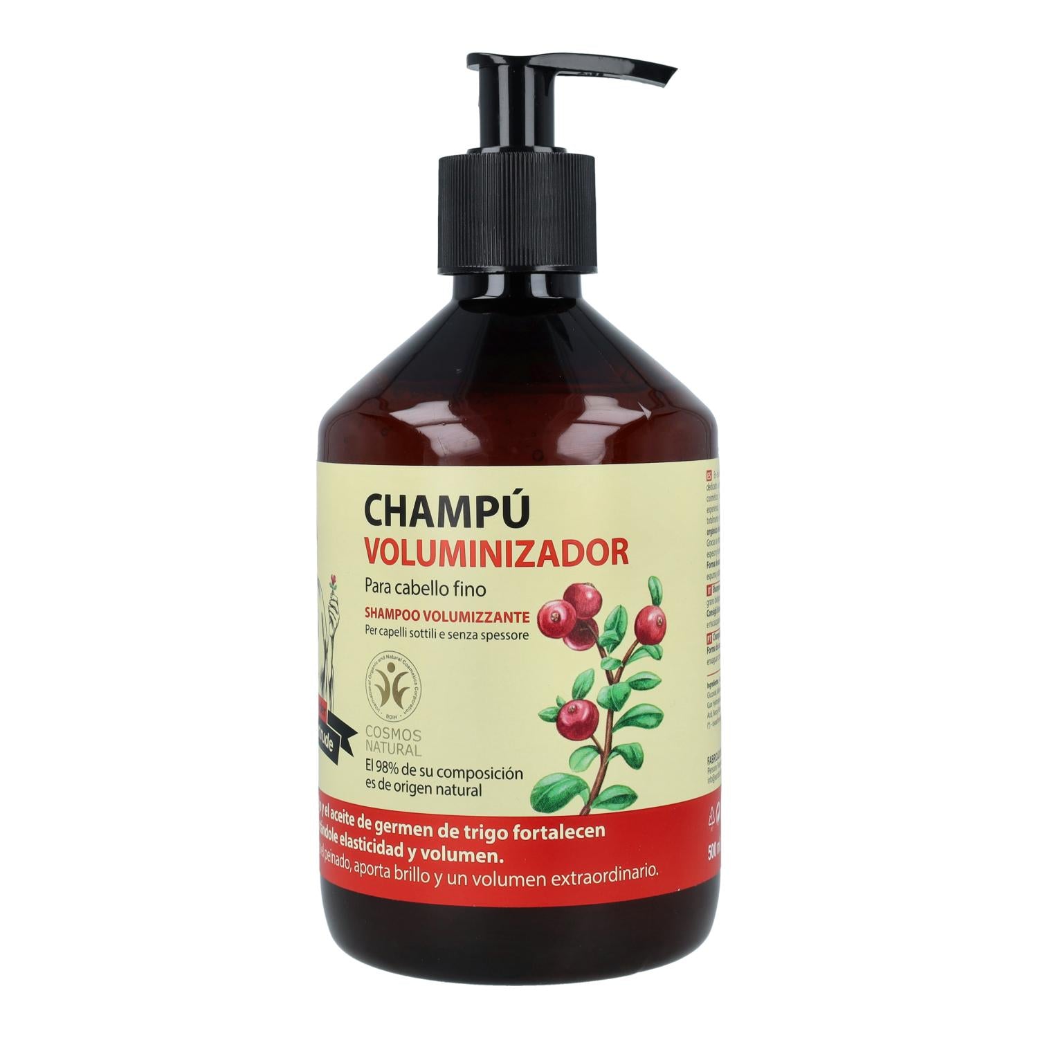Champú Volumen Cabellos Delicados Oma Gertrude 500 ml