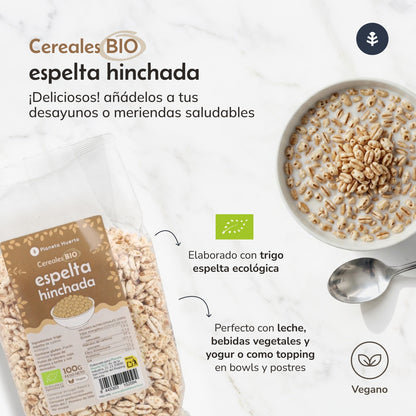 Epeautre blé soufflé ECO Planeta Huerto 100 g