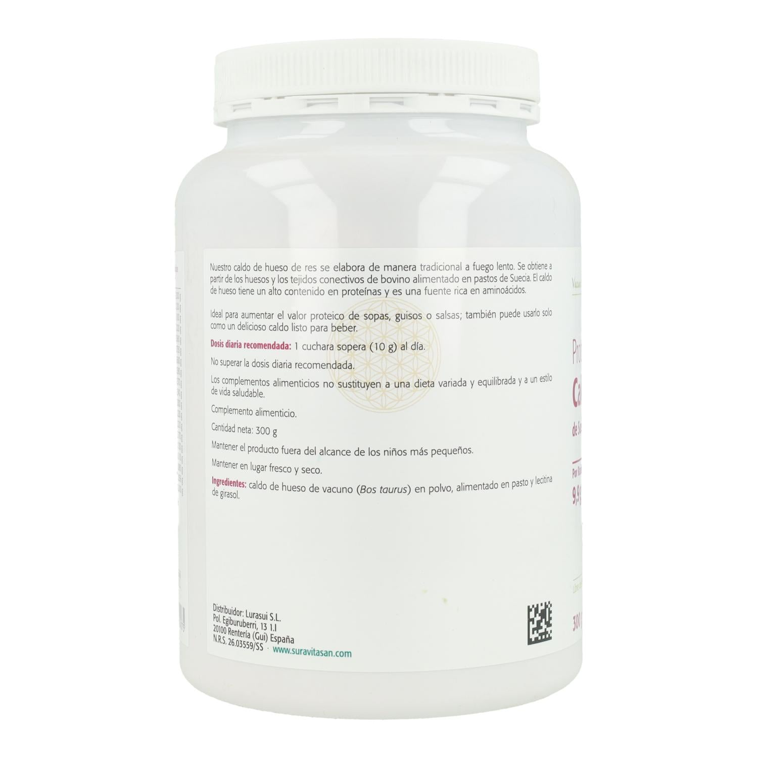 Pack 3 x Proteína de caldo de hueso 300 g Sura Vitasan