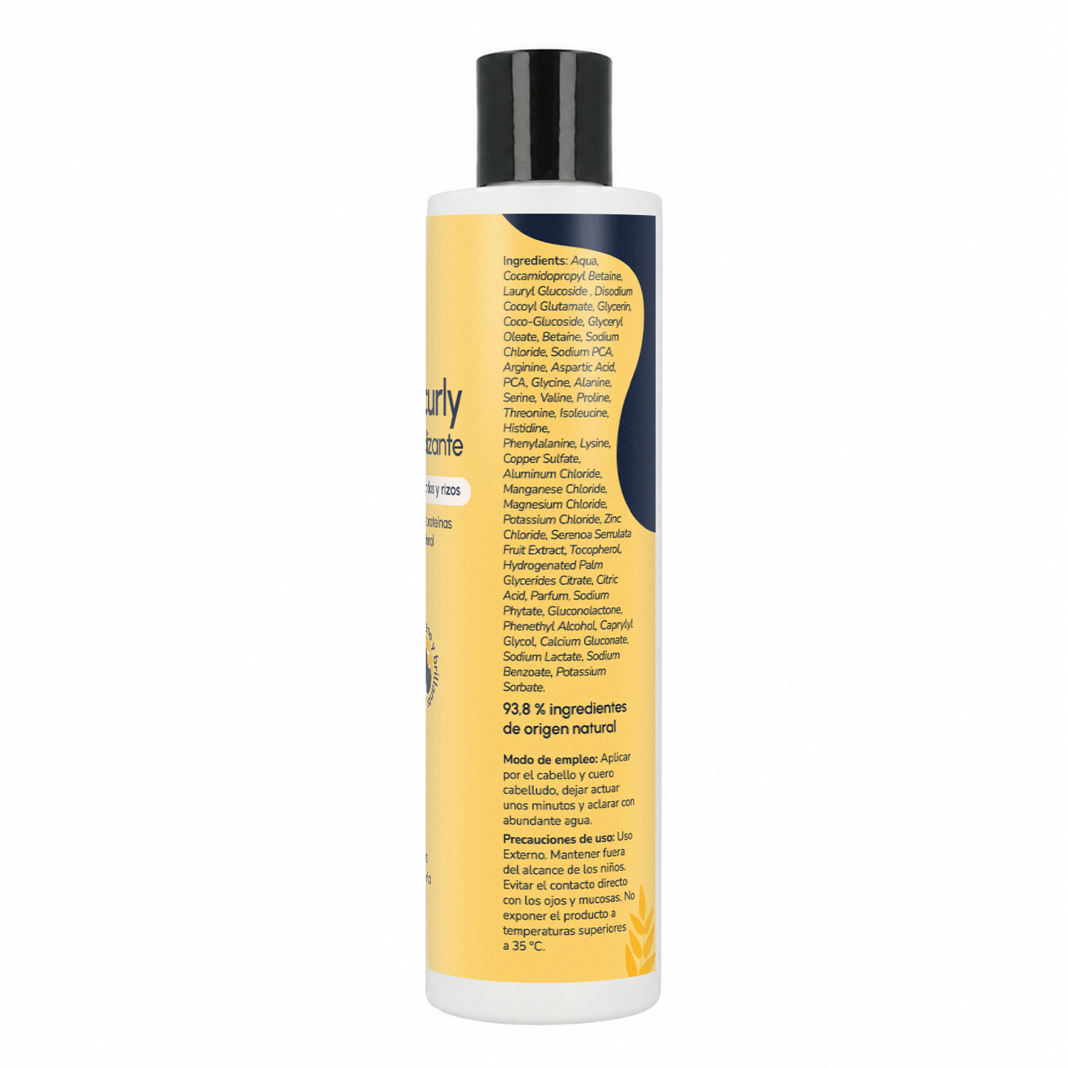Shampooing aux protéines hydrolysées Curly Method Planet Orchard 250 ml