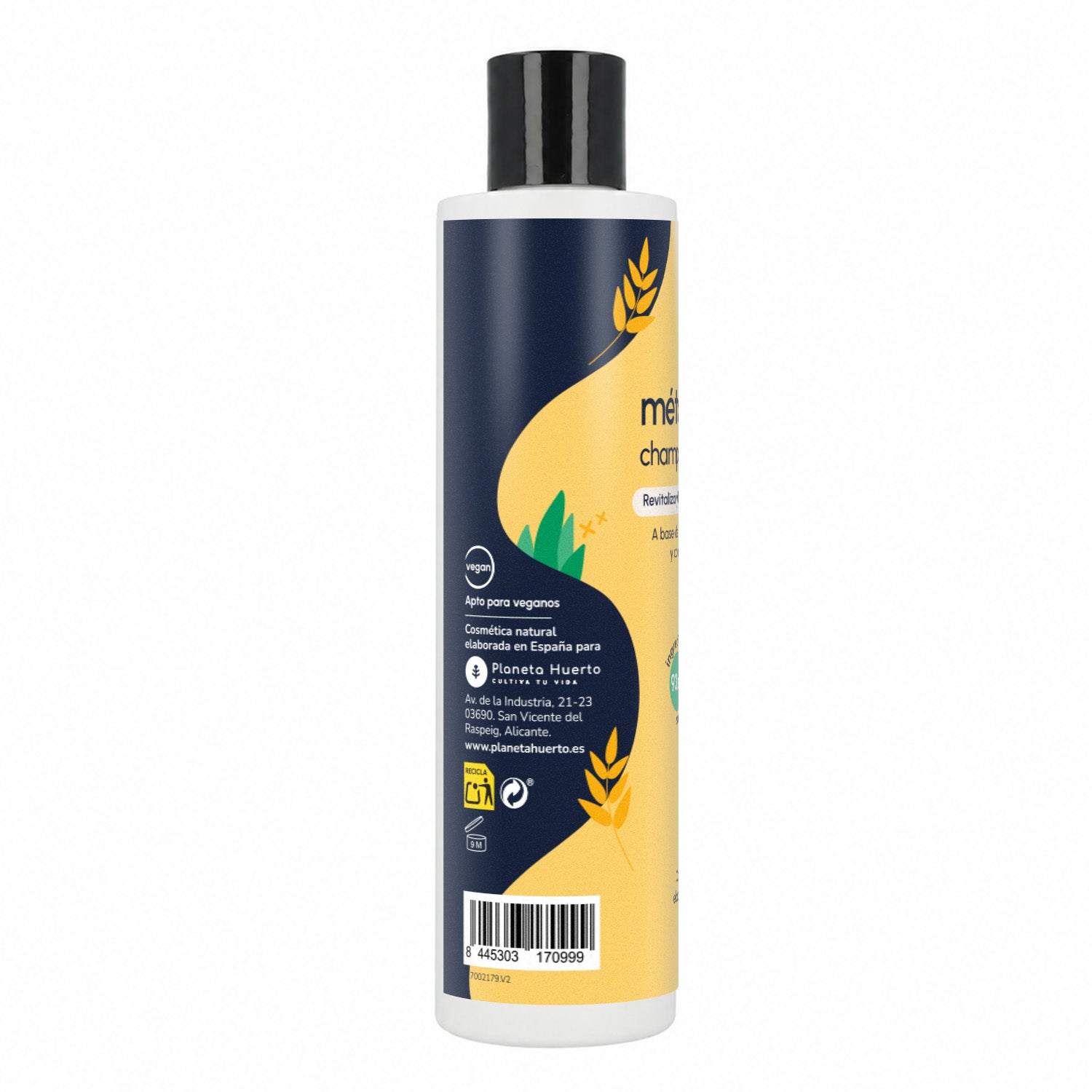 Shampooing aux protéines hydrolysées Curly Method Planet Orchard 250 ml