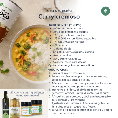 Crème de coco ECO Planeta Huerto 400 ml