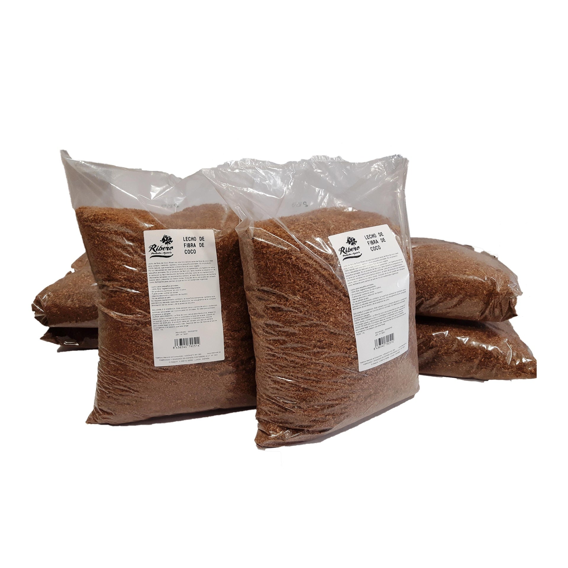 Lecho de fibra de coco 13 L Ribero