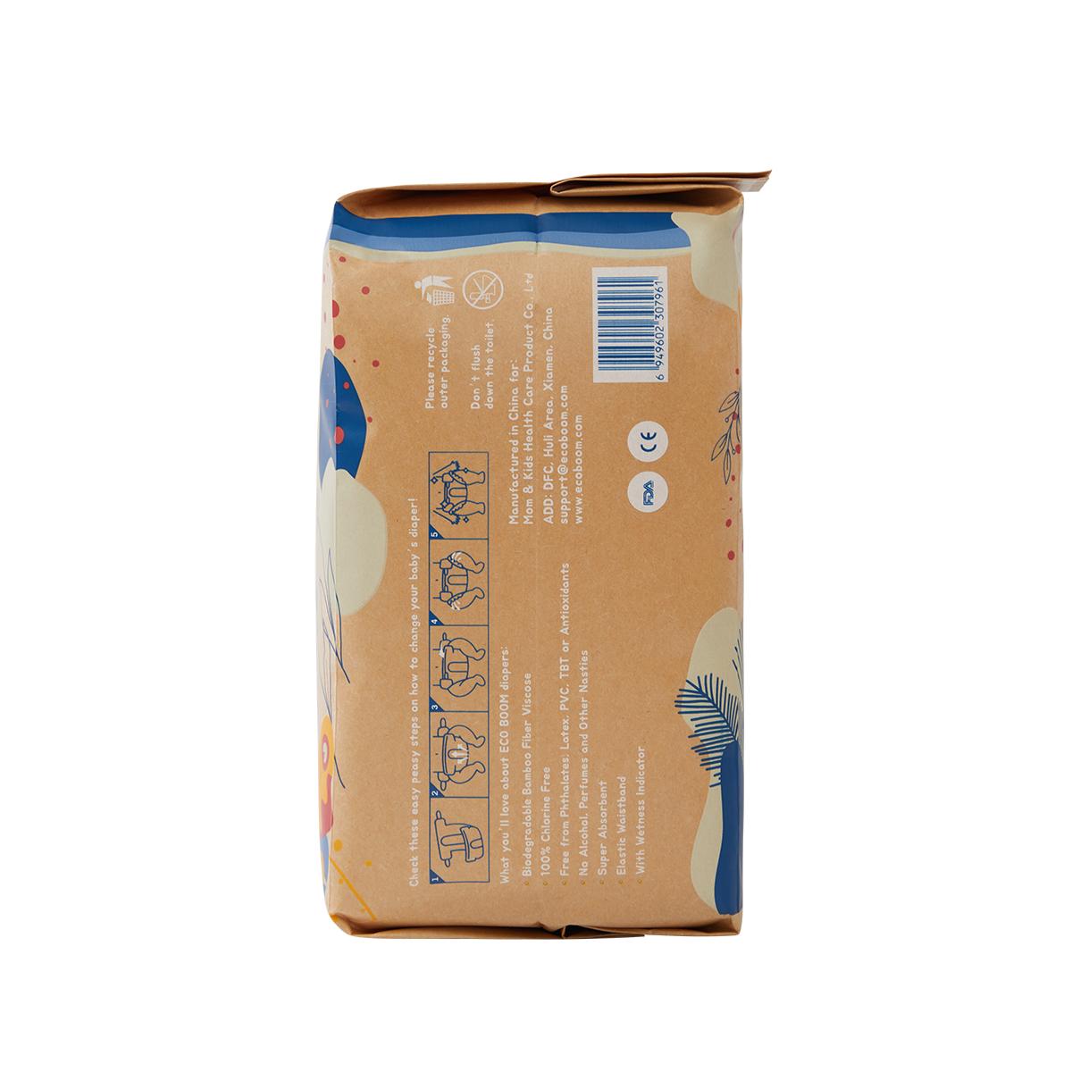 Pañal de Bambú Ecoboom T4 30 uds