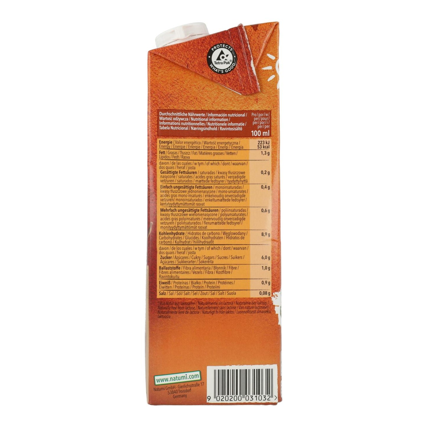 Bebida de Avena Choco BIO Natumi 1 L