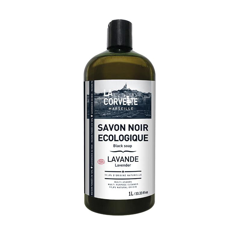 Jabón líquido Negro Lavanda Bio La Corvette 1 L