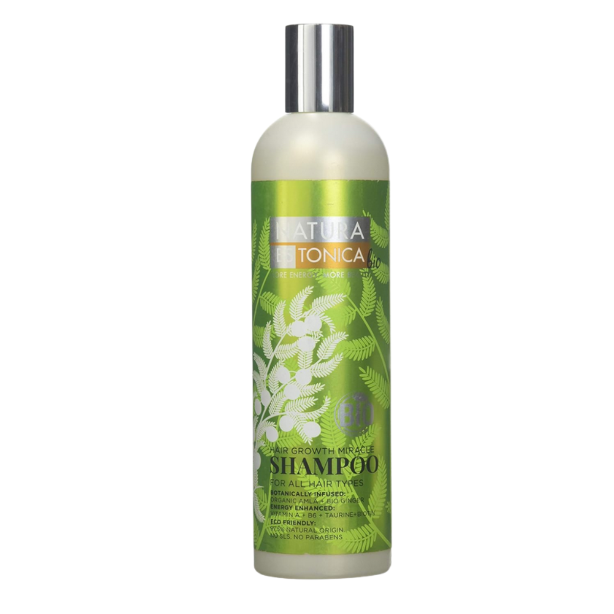 Champú para todo tipo de cabello growth miracle Natura Estonica 400 ml