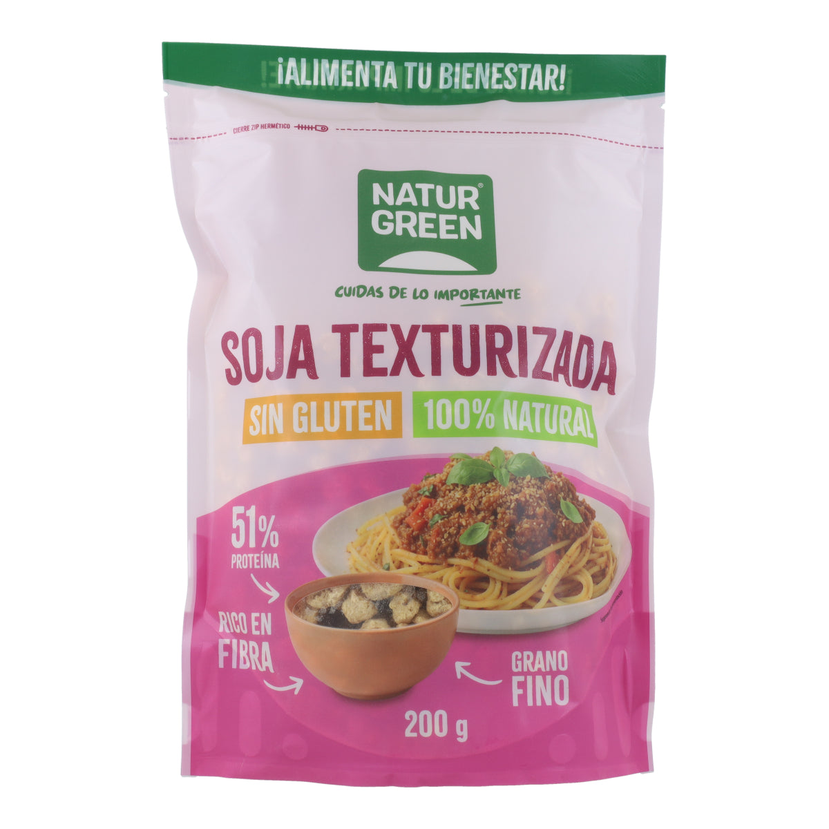Soja Texturée Grain Fin NaturGreen 200 g