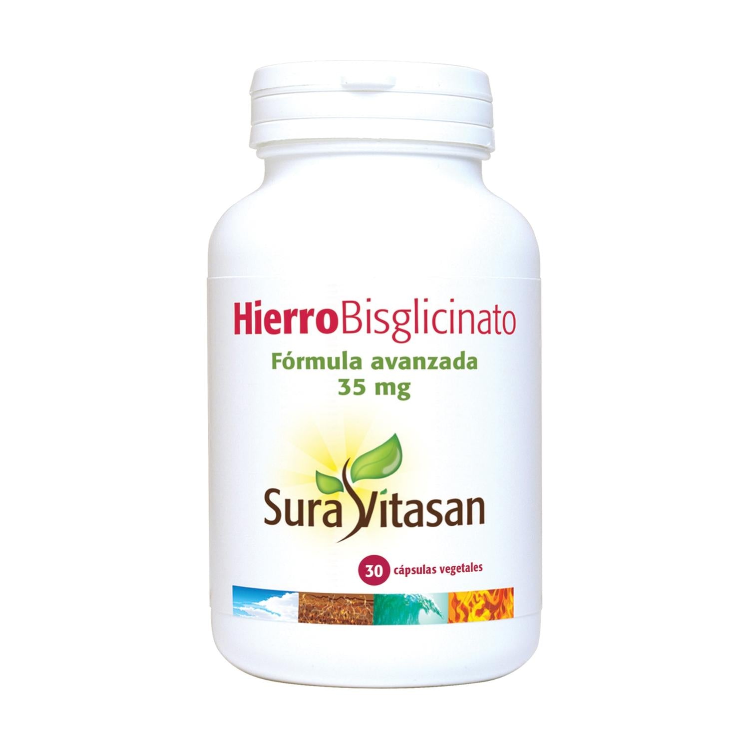 Hierro Bisglicinato 30 Caps Sura Vitasan