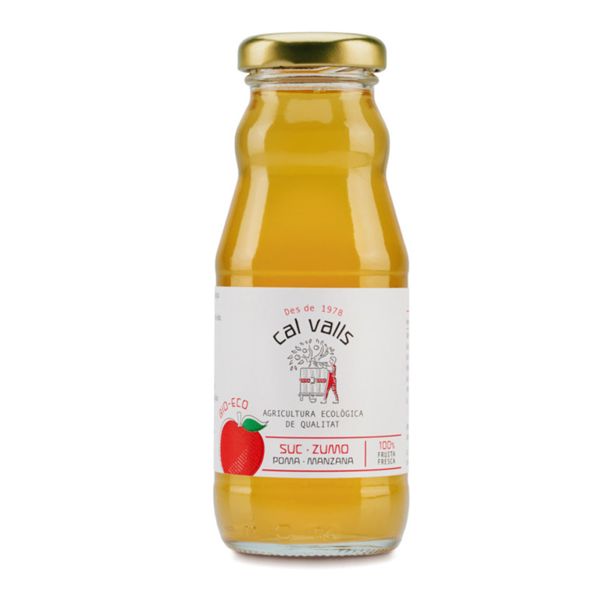 Zumo de Manzana ECO Cal valls 200 ml