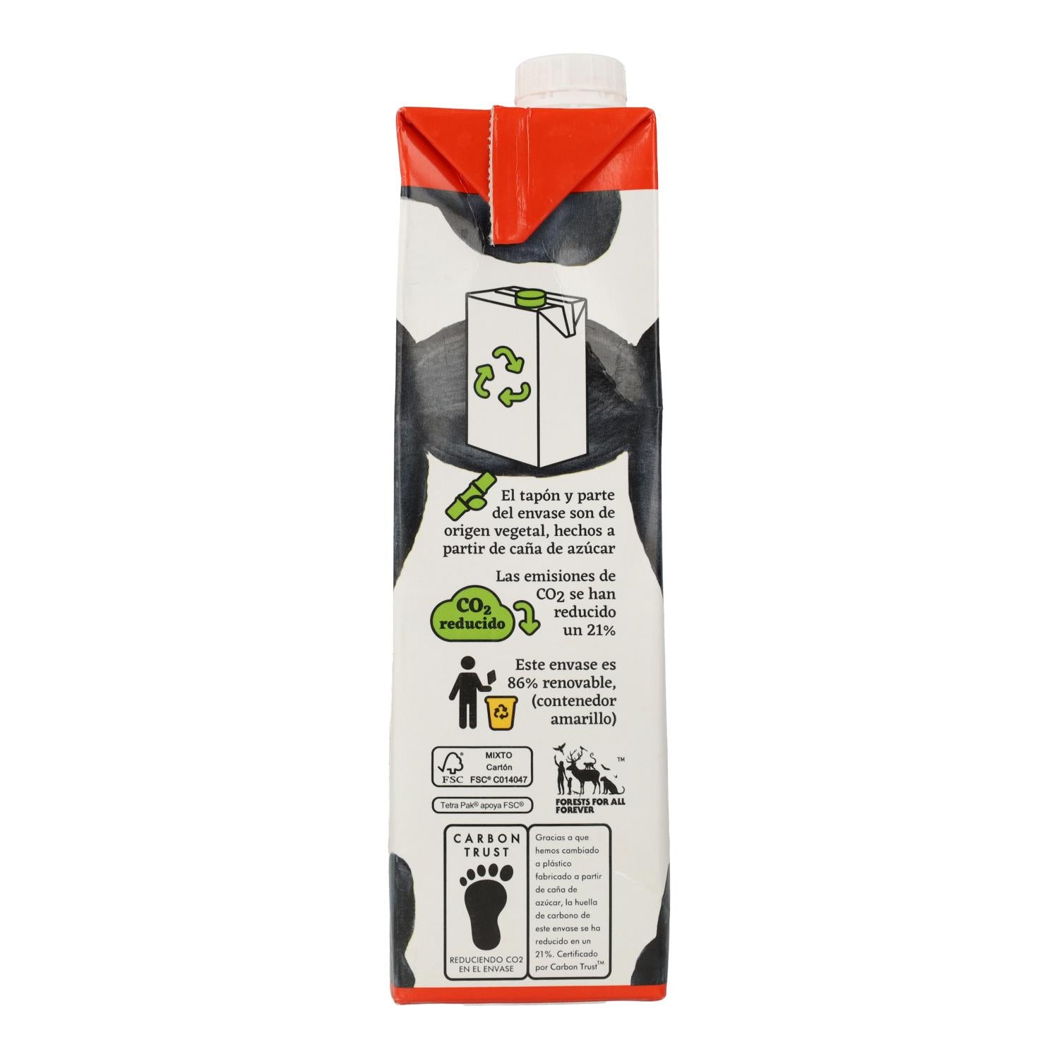 Leche Entera Frisona Bio 1L