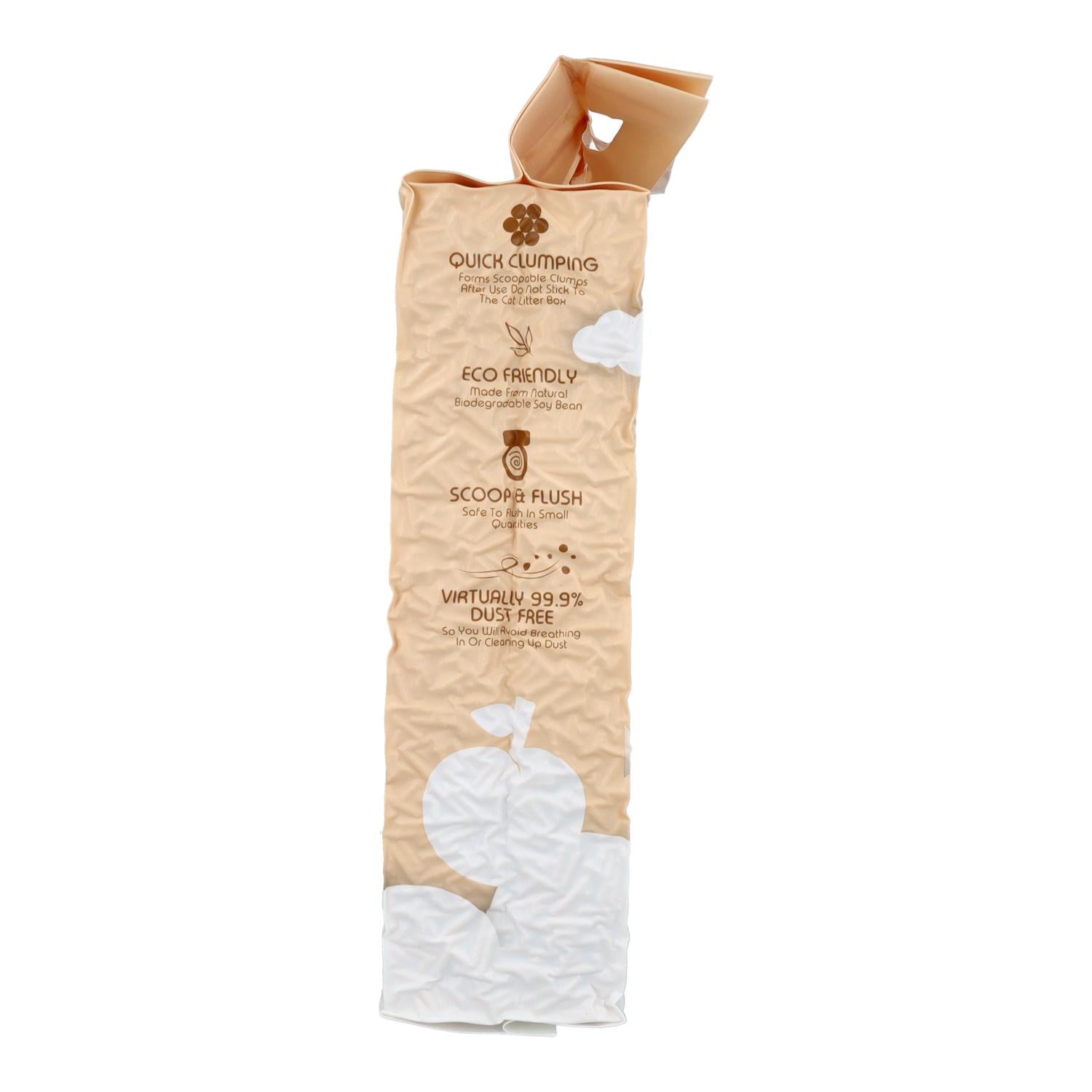 Kit Cat Arena Eco SoyaClump - Peach 7 L Arena para gatos