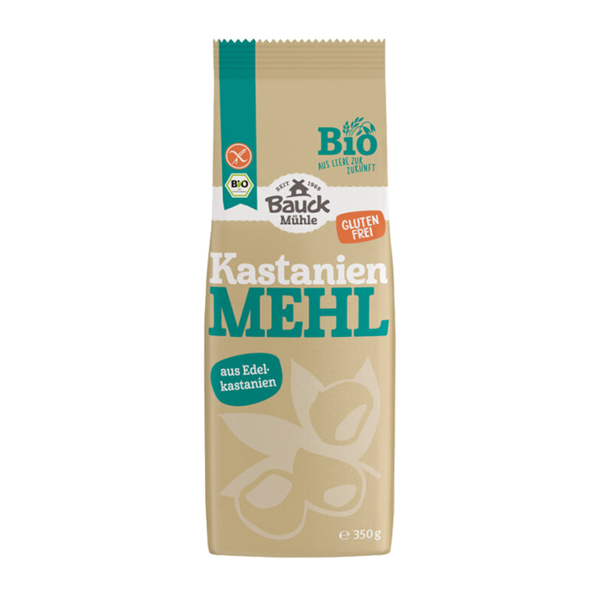 Harina de Castaña sin gluten Bauckhof 350 g