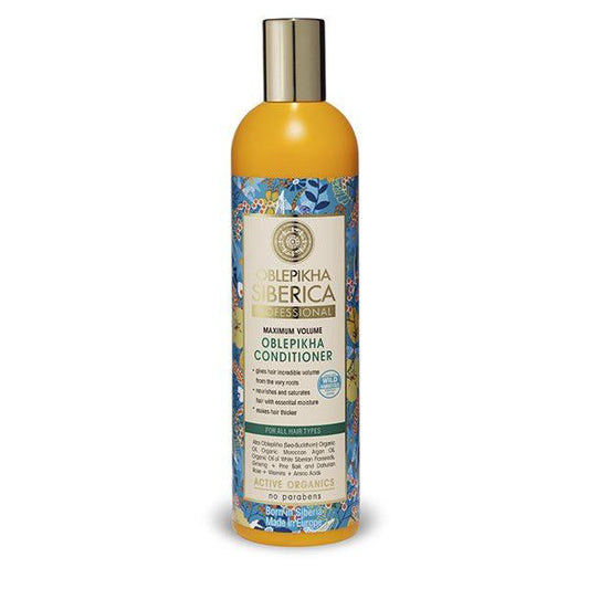 Acondicionador Oblepikha para todo tipo de cabello, 400 ml