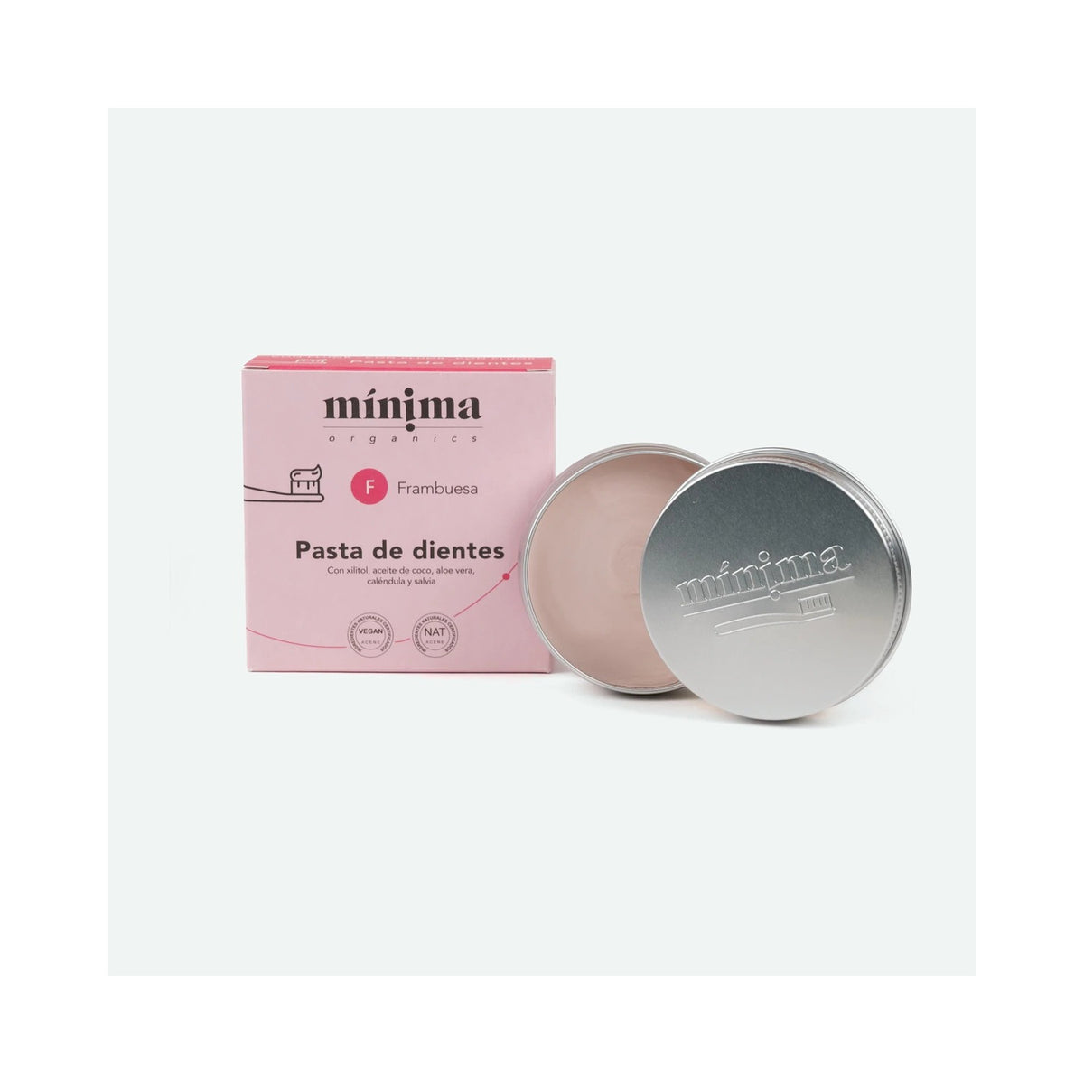 Dentifrice pour enfants à la framboise et au fluor 60 g