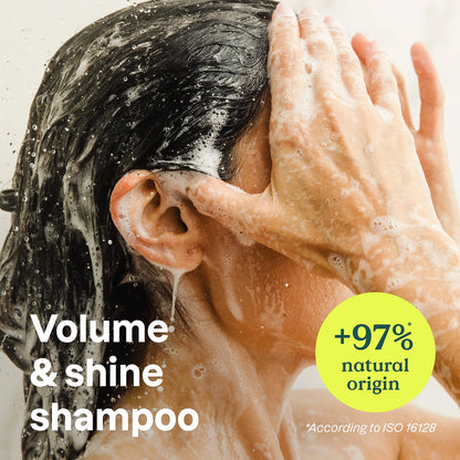 Super leaves Champú Volumen y Brillo Attitude 473 ml