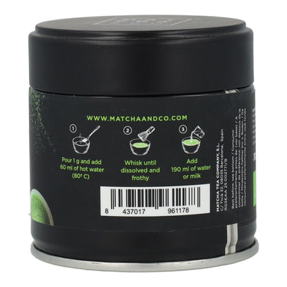 Té Matcha Premium Ceremonial 100% ecológico Matcha & CO 80 g