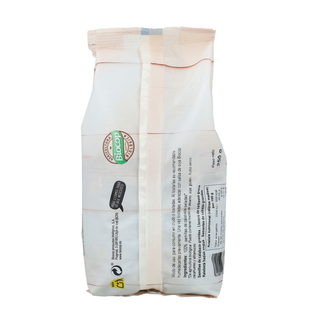 Graines de courge grandes Biocop 250 g