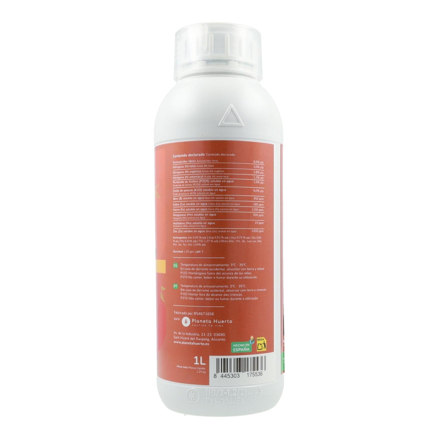 Abono Líquido Tomates Planeta Huerto 1 l