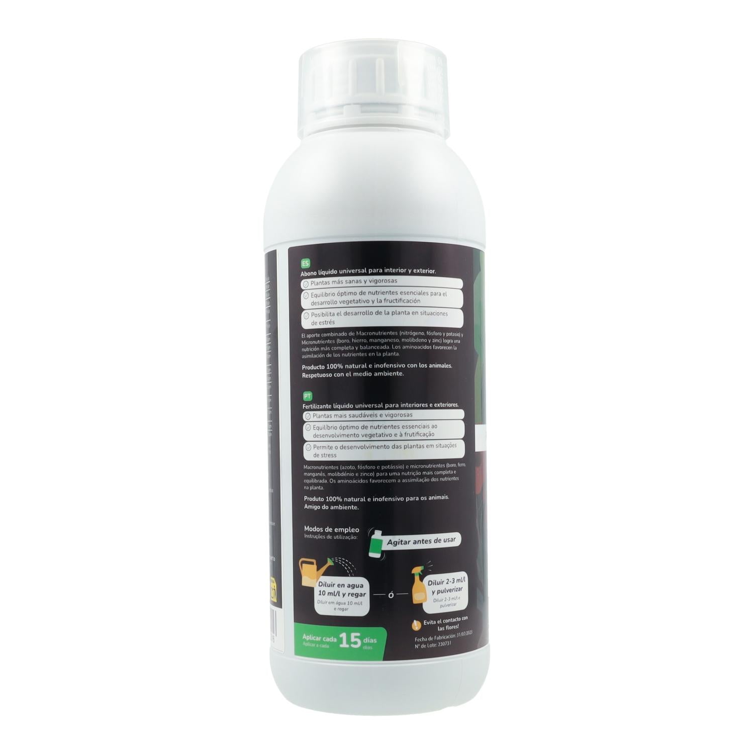 Abono Líquido Universal Planeta Huerto 1 l