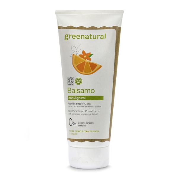 Acondicionador cabello cítricos ecobio, Greenatural 500 ml