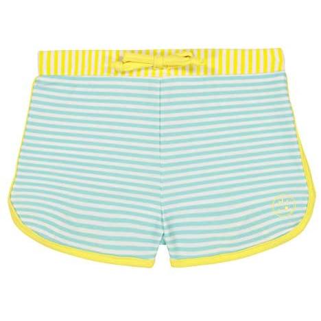 Bañador short de rayitas protector contra rayos UV 12 meses