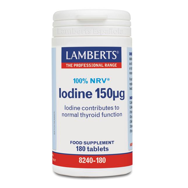 Yodo 180 tabletas,Lamberts