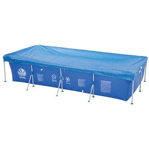 Cubiertas de piscina con ataduras de cuerda Jilong 384 cm x 181 cm x 10 cm