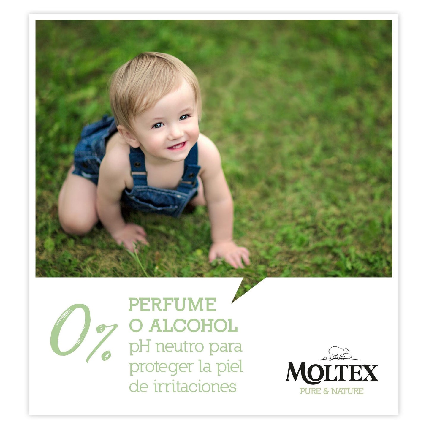 PROMO ESPECIAL Toallitas Moltex Pure & Nature, 120 Uds