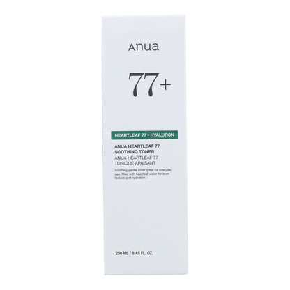 Tonique Visage Apaisant Heartleaf 77% Anua 250 ml