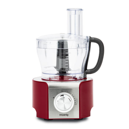 Procesador de alimentos MX18 Rojo HKoenig (Reacondicionado)