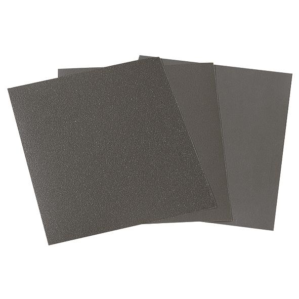 1 pliego de papel de lijar en húmedo y seco 230 x 280 mm Wolfcraft Grano 100