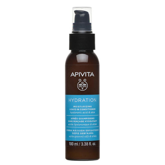 Acondicionador hidratante Sin Aclarado ácido hialurónico Apivita 100 ml