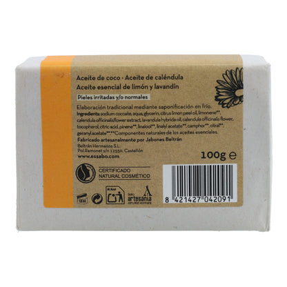 Savon artisanal au calendula 100 g Essabó