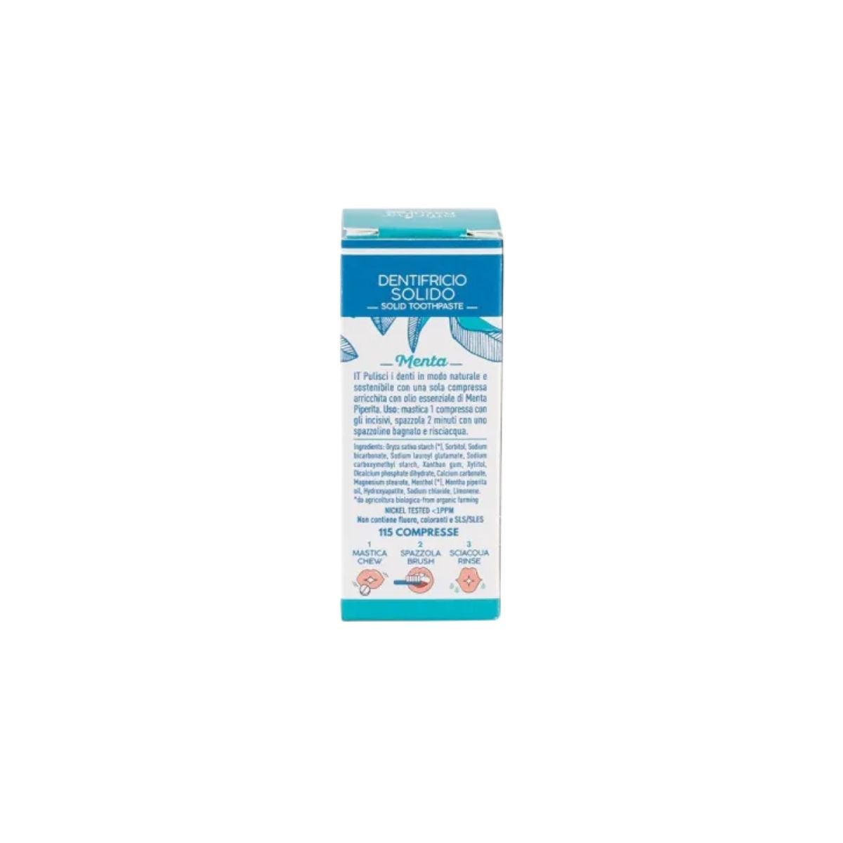 Dentifrico en pastillas de limón 115 pz. Ecologico Officina Naturae