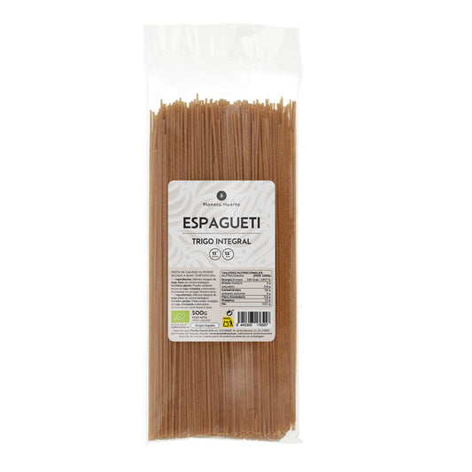 Spaghetti de blé entier ECO Planeta Huerto 500gr