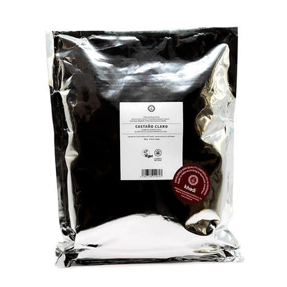 Pack 2x Tinte natural color castaño claro, Khadi, 100 g