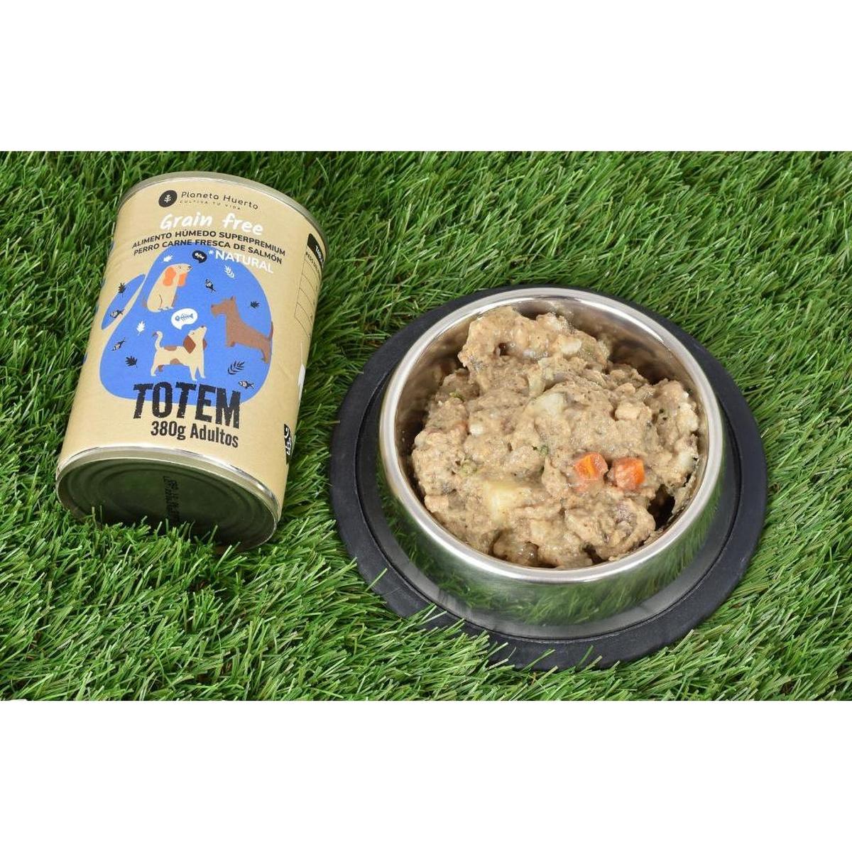 Pack 12 x Comida Húmeda Grain Free Superpremium para perro Salmón Planeta Huerto 380 g