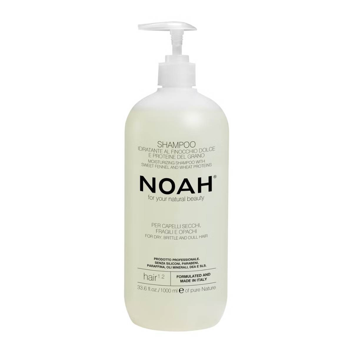 Champú hidratante con hinojo dulce Noah 1L