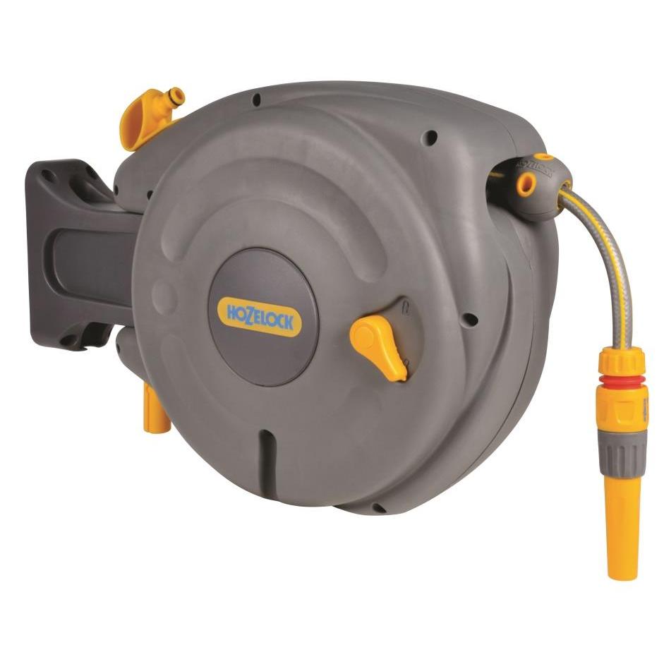Portamangueras automático AutoReel 10 m de manguera Hozelock