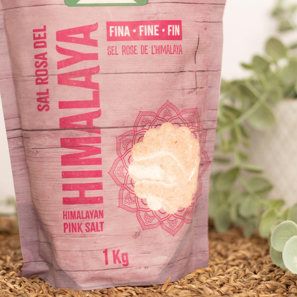 Sal rosa del Himalaya fina Naturgreen 1 kg