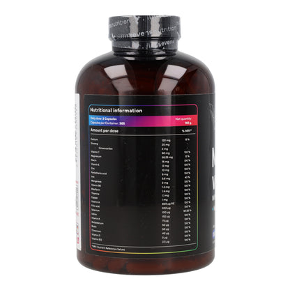 Multivitamines Sevens Nutrition 365 capsules