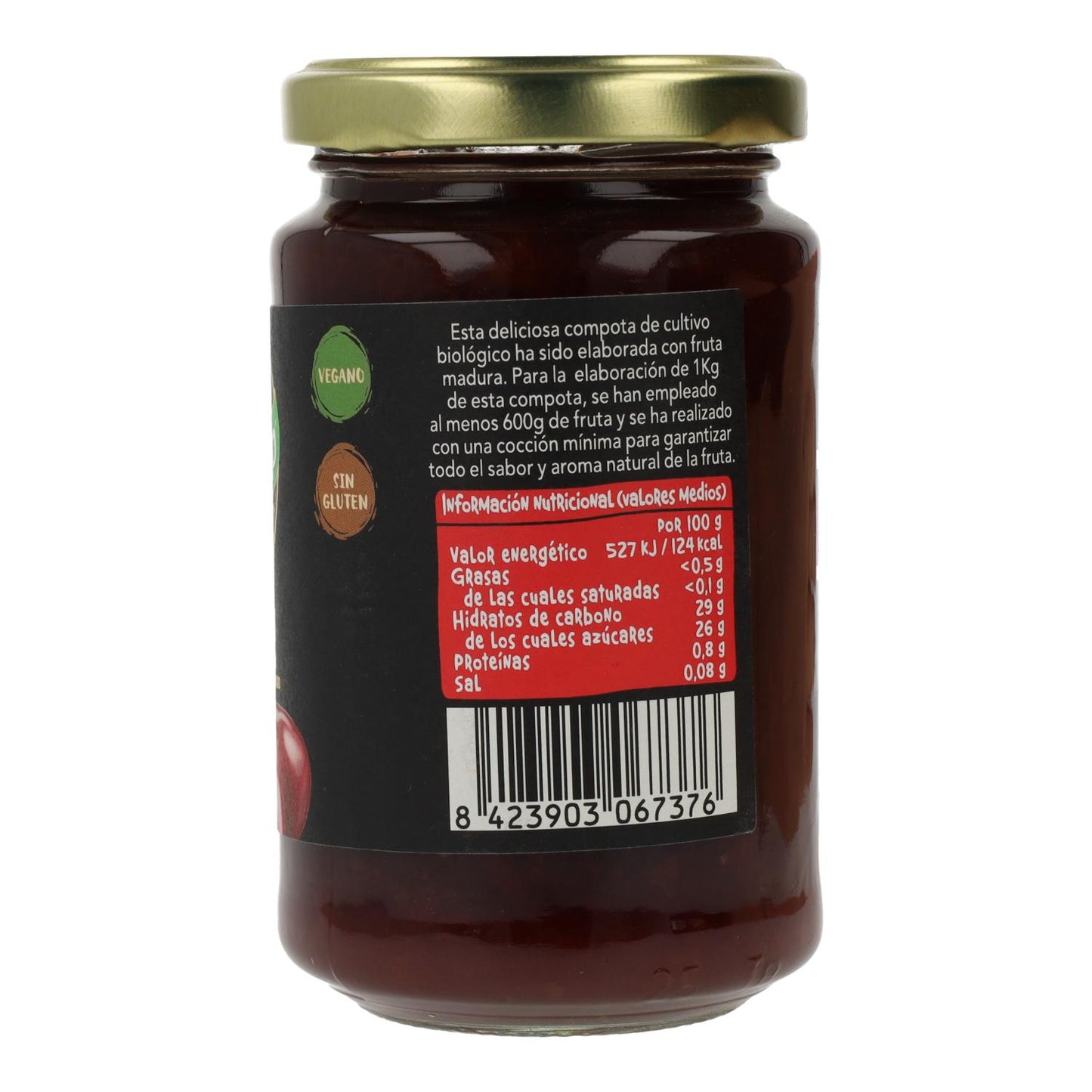 Compota de Cerezas BIO Biocop 265g