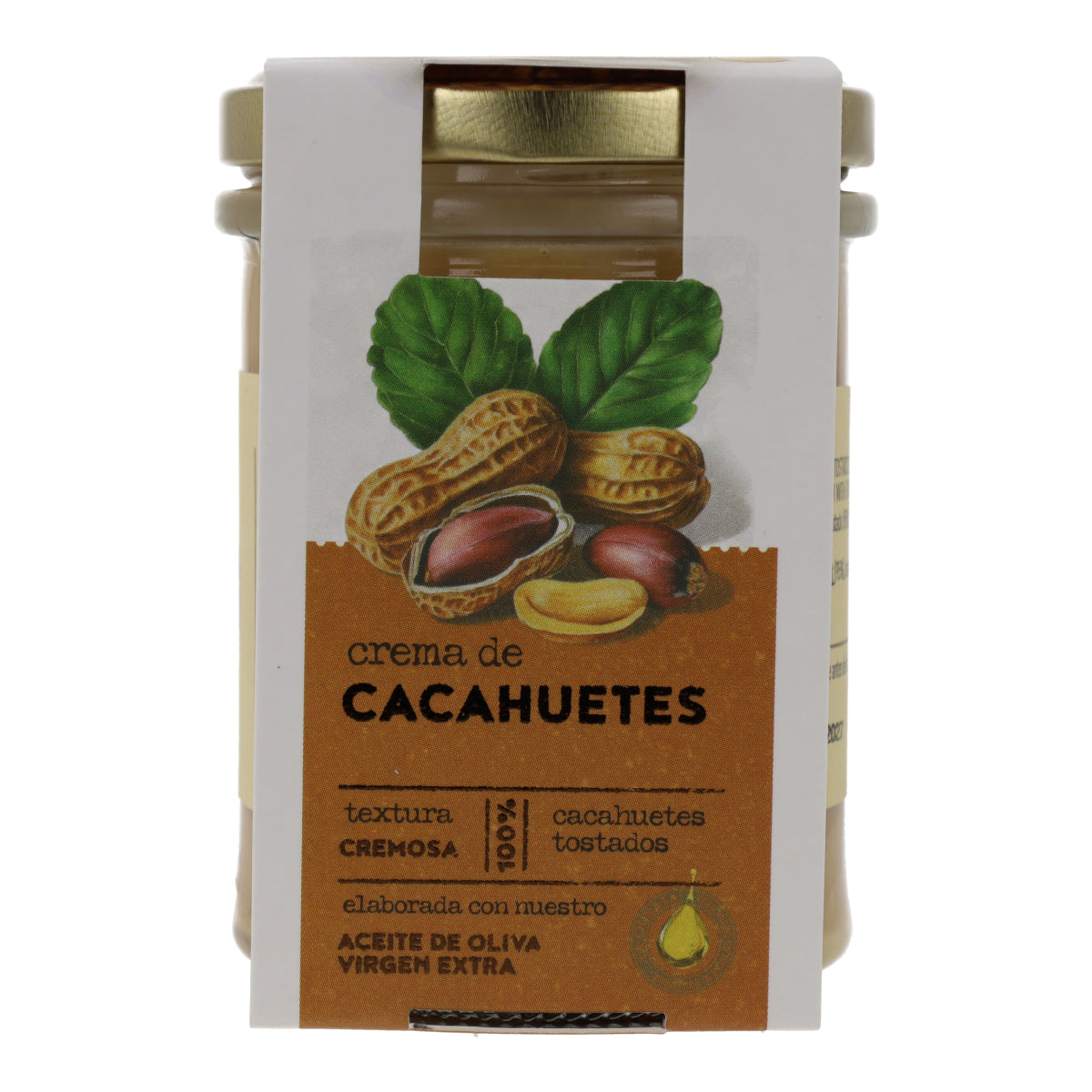 Crème de cacahuètes à l'huile d'olive vierge extra La Chinata 180 g