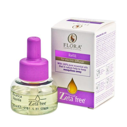 Recarga difusor eléctrico Repelente de Mosquitos Flora 25 ml (45 NOCHES)