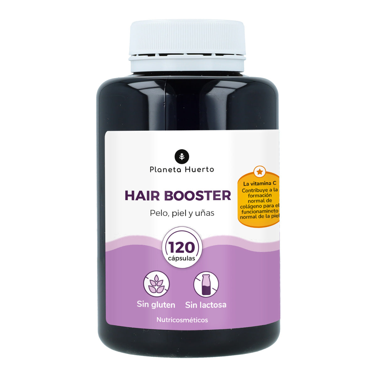 Hair Booster pelo, piel y uñas Planeta Huerto 120 cápsulas