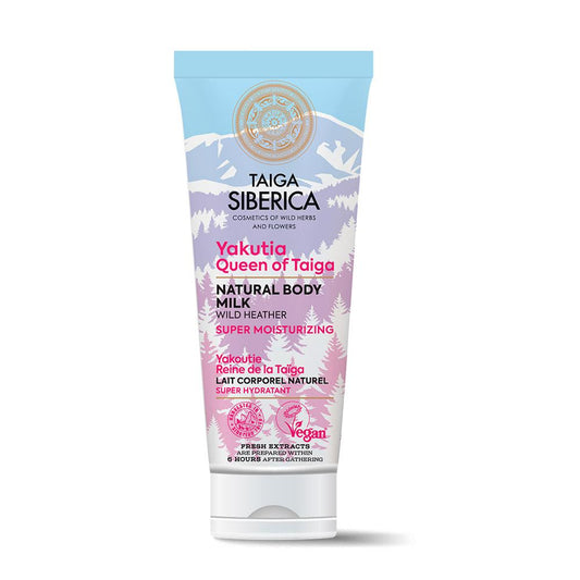 Leche corporal natural Superhidratante Taiga Natura Siberica 200 ml