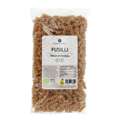 Fussilli de blé entier ECO Planeta Huerto 500gr