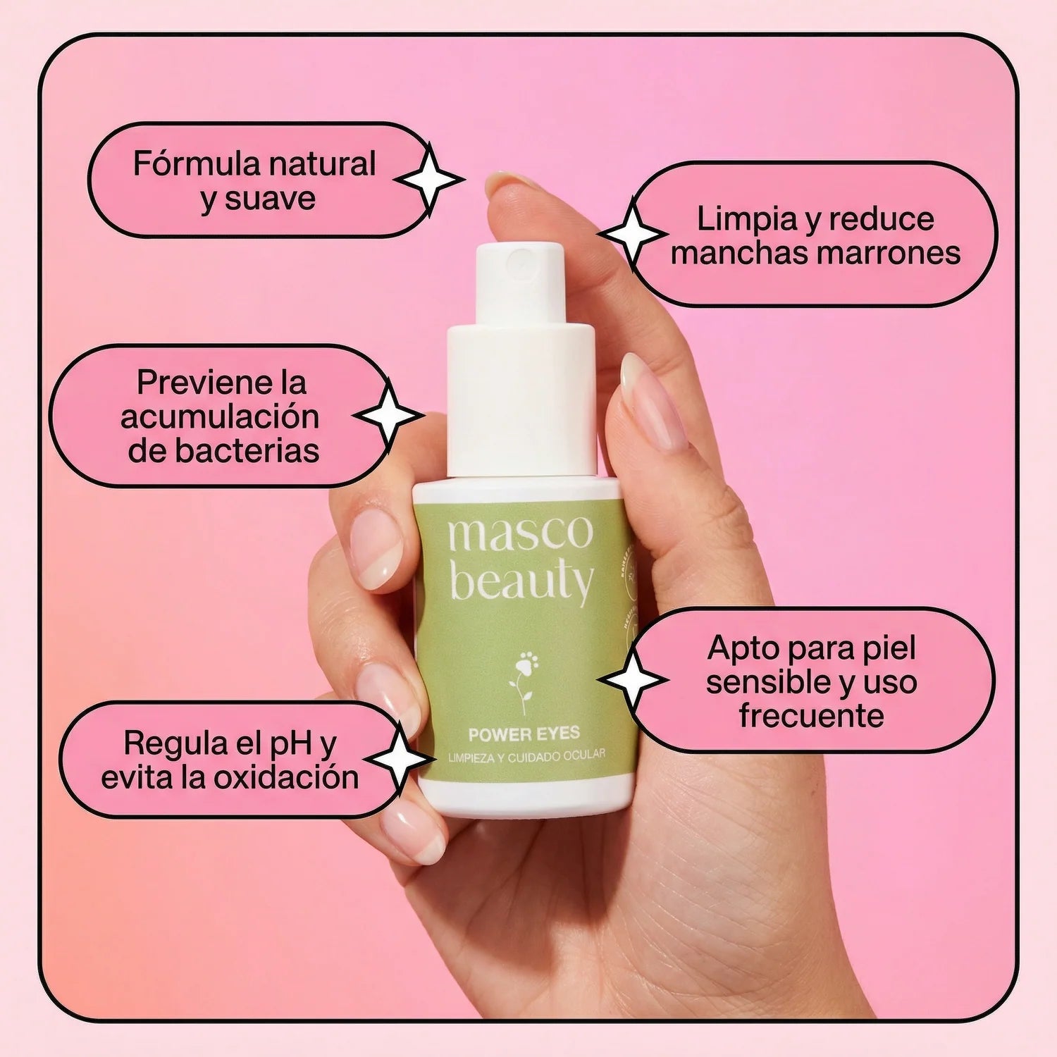 Nettoyant oculaire pour chiens Masco Beauty 30 ml