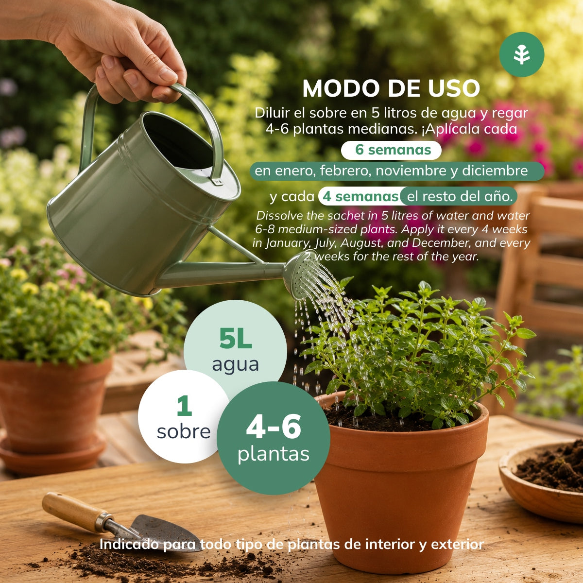 Engrais Guano eco Planeta Huerto sachet pour 5 L